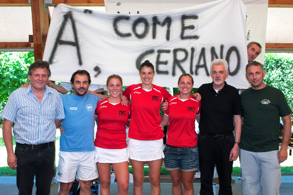 Foto di gruppo del Club Tennis Ceriano